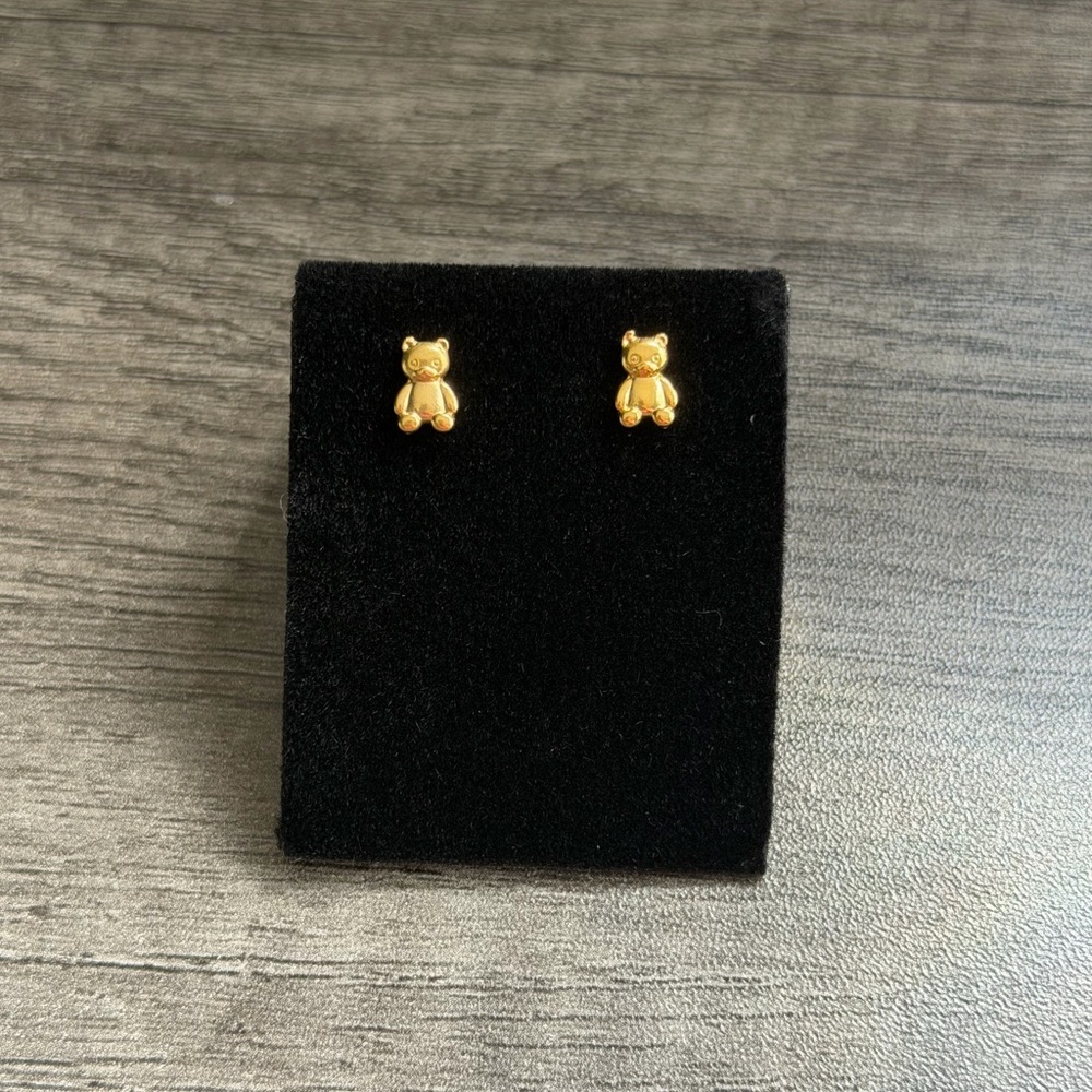 Bear Stud Earrings